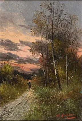 RICHTER, H.C. Esti hazatérés