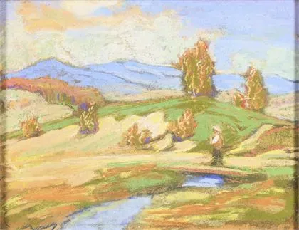 KLUGE, Rudolf. Napos táj