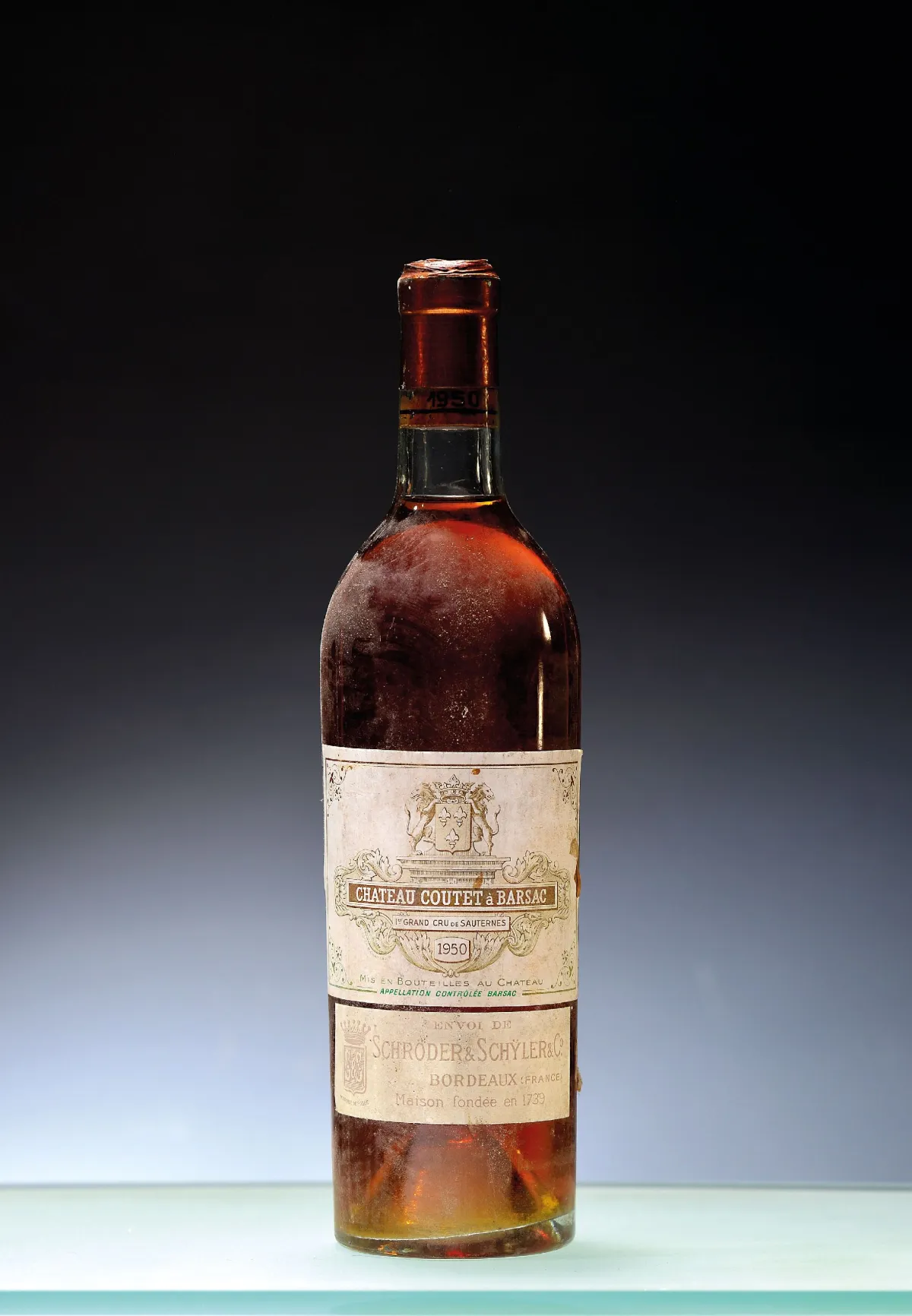 2 bouteilles Chateau Coutet à Barsac, Sauternes, Grand Cru, env. 750ml chacune, Upper Mid