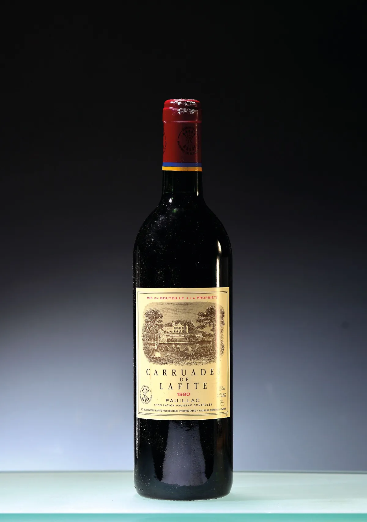 1 láhev 1990 Chateau Lafite Rothschild Carruades de Lafite, Pauillac, cca 75cl, 12