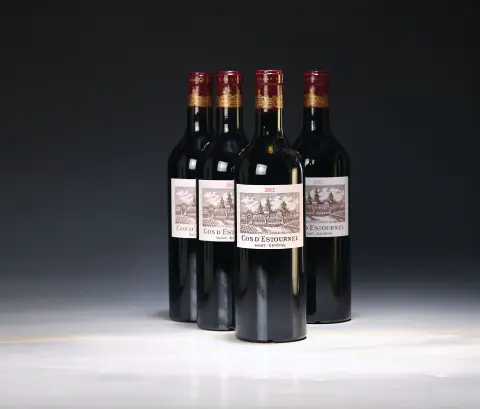 4 bouteilles 2012 Chateau Cos d'Estournel, Saint-Estephe, je env. 75cl, 14%Vol