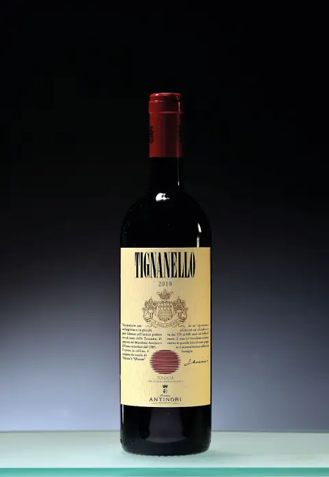 1 bouteille 2010 Marchesi Antinori Tignanello, Toscane, env. 75cl, 14%Vol., High fill