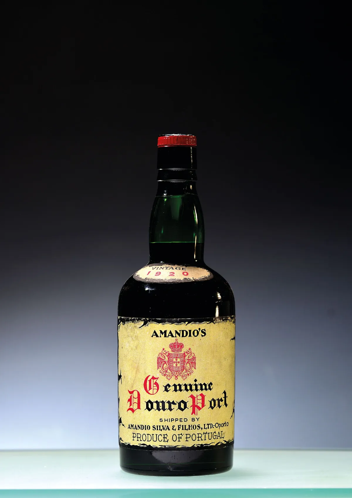 2 Flaschen 1920 Amandio's Genuine Douro Port , Amandio Silva & Filhos, Porto, ca. 75cl