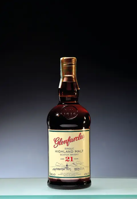 1 bouteille Glenfarclas 21 ans, Scotch Whisky, J&G Grant, env. 70cl, 43%Vol