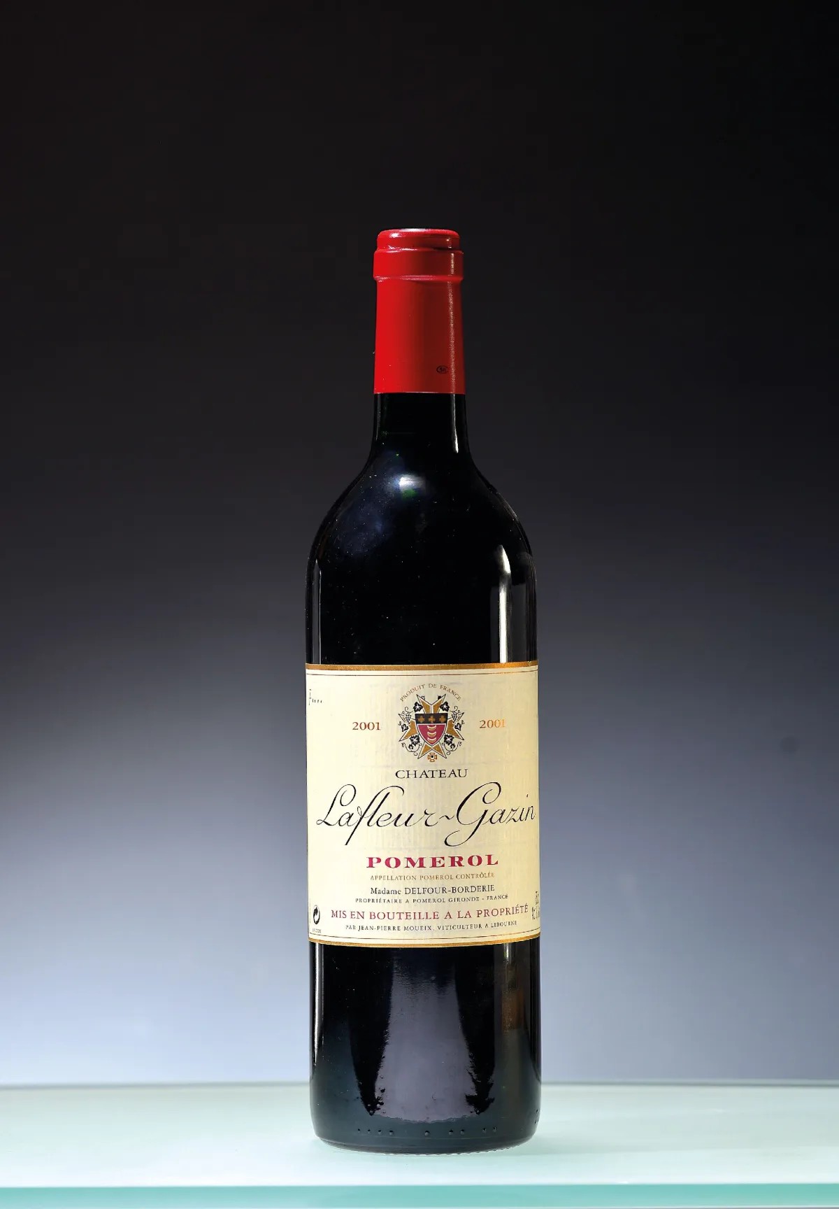 2 Flaschen 2001 Chateau Lafleur-Gazin, Pomerol, ca. 75cl, 13,5%Vol., high fill