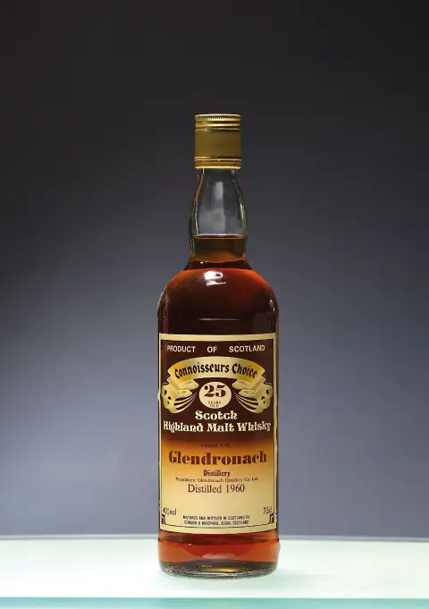 1 bouteille 1960 Glendronach Connoisseurs Choice 25 ans Scotch Highland Malt Whisky