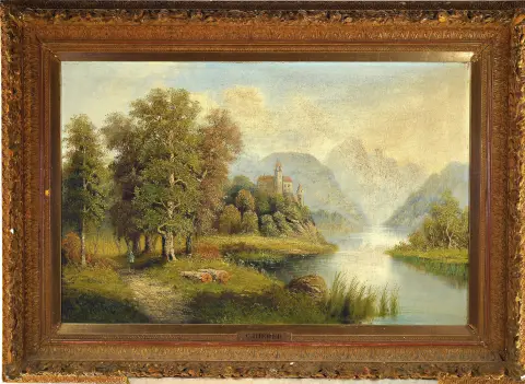 C. Rieder, pseudonyme d'Anton Pick, 1840 Gorizia-env. 1905 Vienne, au verso sur ancien