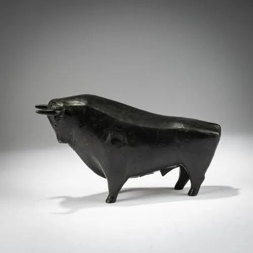 Reinhard Dachlauer – Socha 'Stier', kolem 1985