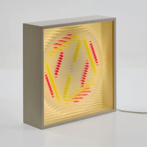 Werner Hirschmeier – Kinetisch lichtobject, 2025