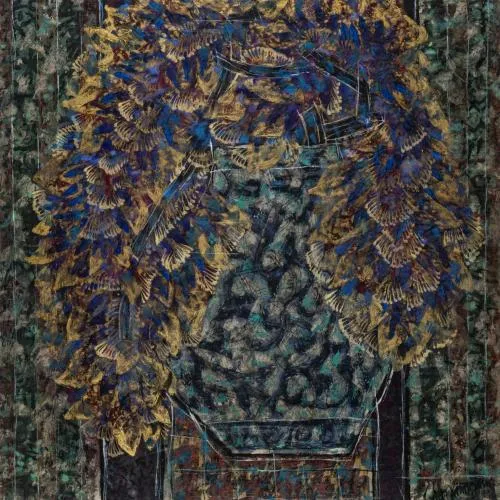 Chen Xiangxun – Vase mit Blumen, 1992