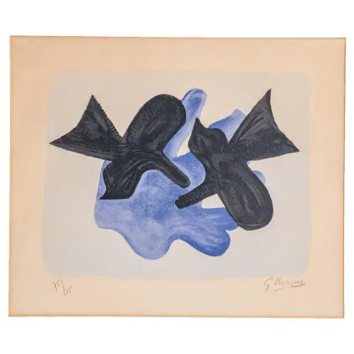 Жорж Брак – 'Oiseaux', 1963