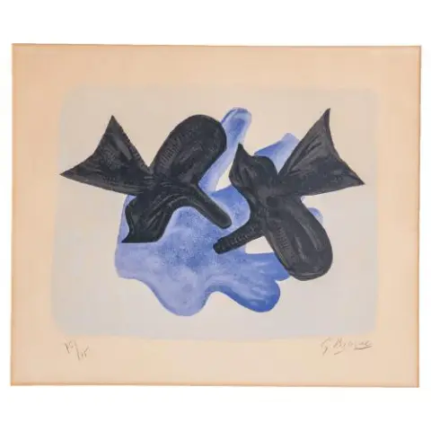 Жорж Брак – 'Oiseaux', 1963