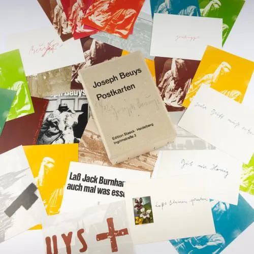 Joseph Beuys – Lot van 33 ansichtkaarten, circa 1970