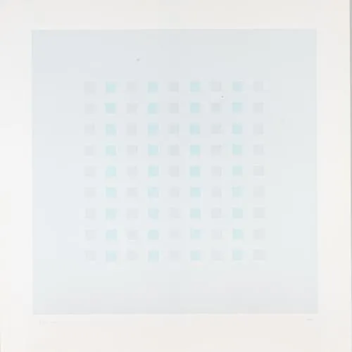 Antonio Calderara – Portfolio z kompozycjami geometrycznymi, 1972