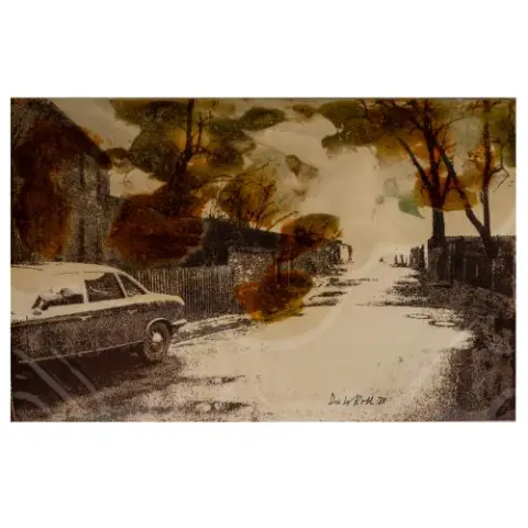Дитер Рот – 'In Oelper scheperts (Braunschweiger Landschaft mit Käsebäumen)', 1973