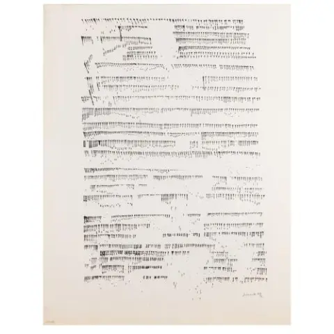 Оскар Хольвек – без названия (74/2), 1974
