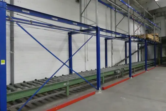 Těžký regál, 6 polí, bez obsahu