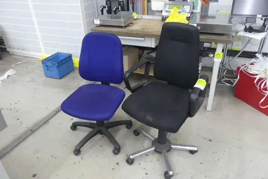 2x kancelářská židle