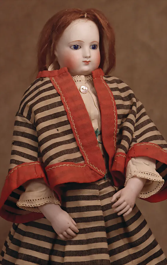 модная кукла, 1890