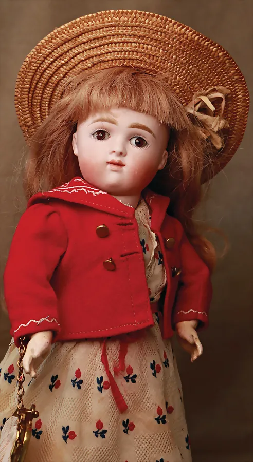 KESTNER – Biskuit-Porzellankopf-Puppe