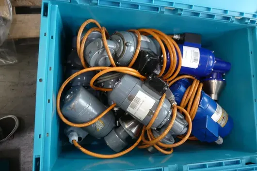 Konvolut DIGICOLOR Dosiermotor, mit Lagerbox