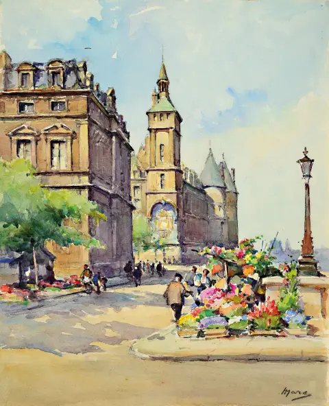 Markovitch Nicolas, pseudonyme A. Marc, 1894 Yougoslavie-1964 Paris, études de