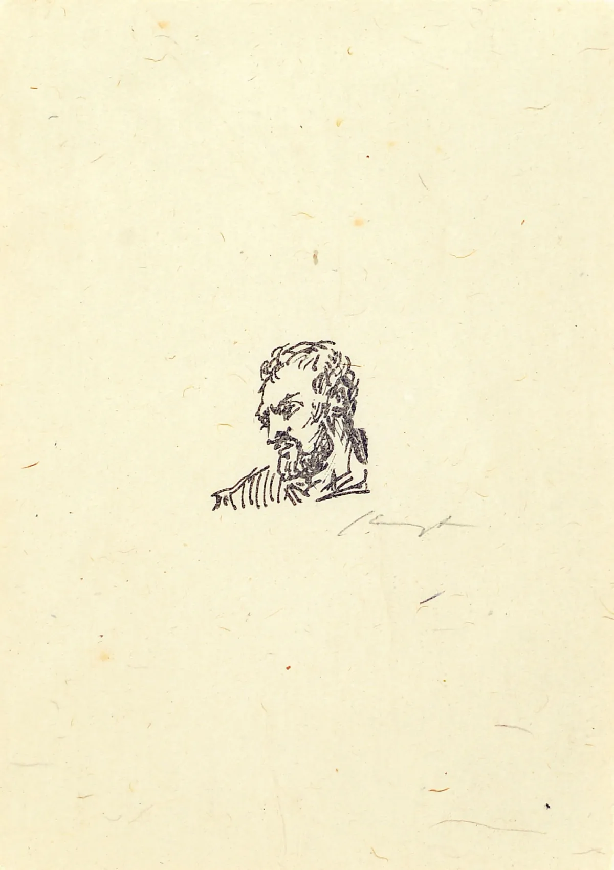 Max Slevogt 1868 Landshut-1932 Leinsweiler, 2 lithographies, petit format, chacune
