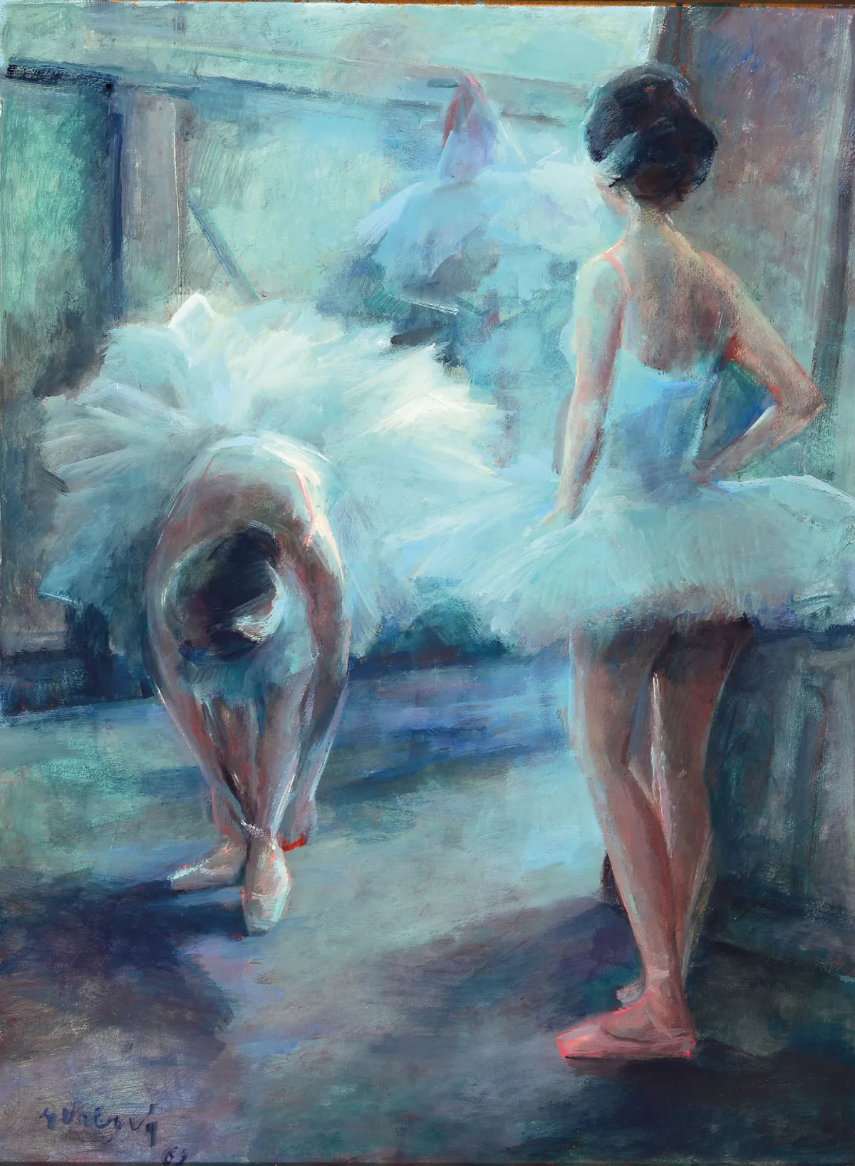 Marie Miloslava Vrbova-Stefkova, 1909 Schinkau Čechy-1991 Praha, Baletky,