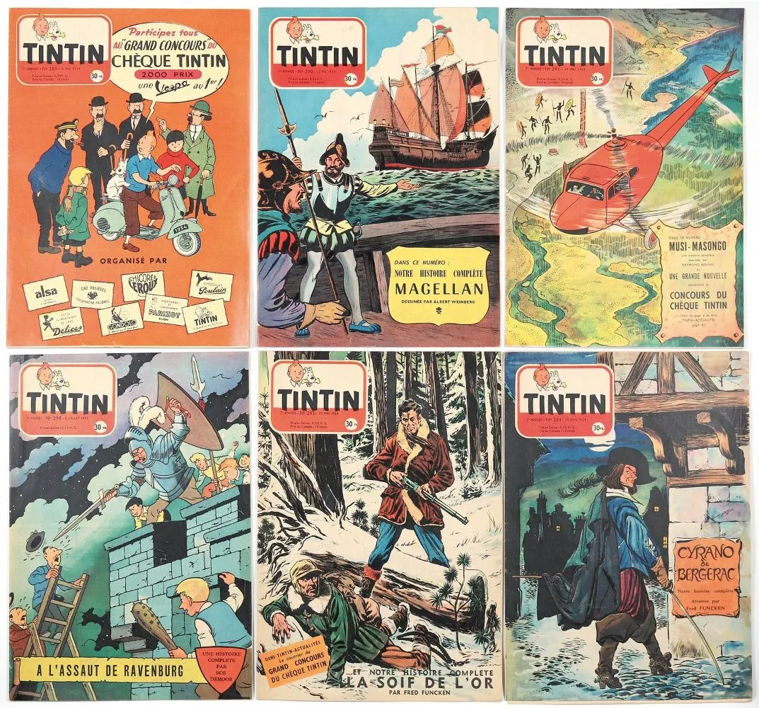Hergé – Tintin, Le journal de