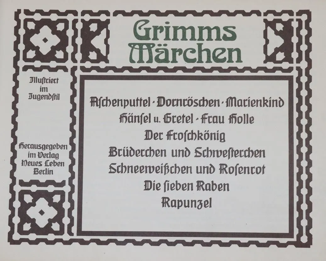 Sammlung – von 18 Märchenbüchern mit zahlr