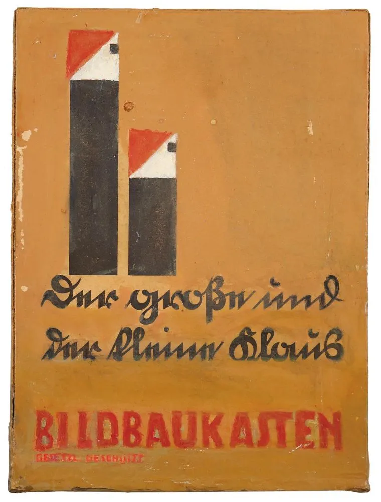 Bauhaus Spiel. – Der große u