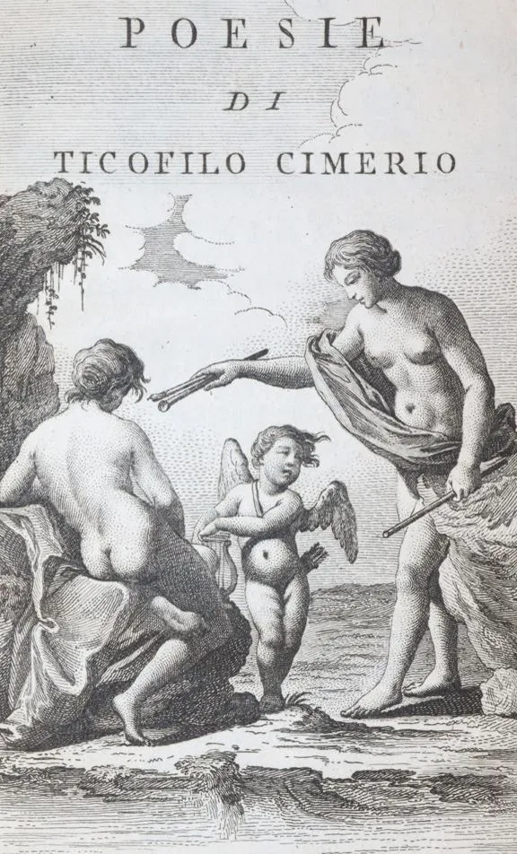 (Giorgi Bertola, A.de). – Poesie di Ticofilo Cimerio