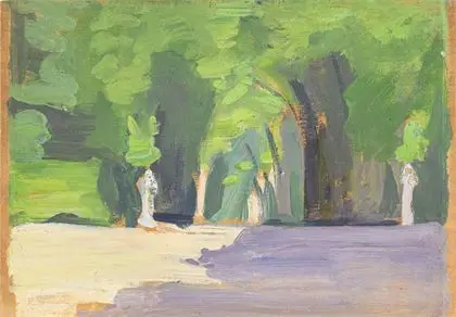 Impresszionista: Parktanulmány