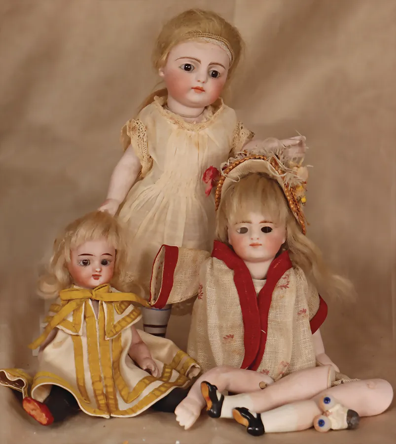2 petites Mignonettes françaises