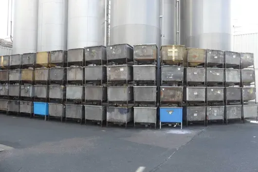 12x hopper / silo or discharge containers