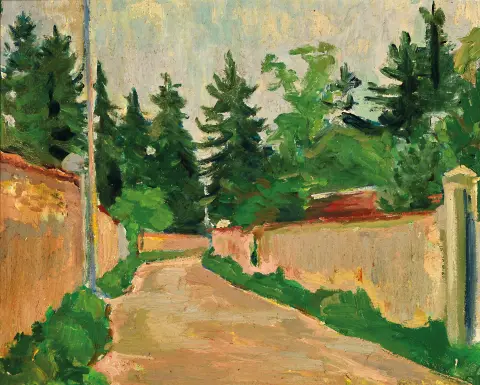 Otto Ditscher, 1903-1987 Neuhofen, "Nancy" ainsi désigné, rue à Nancy