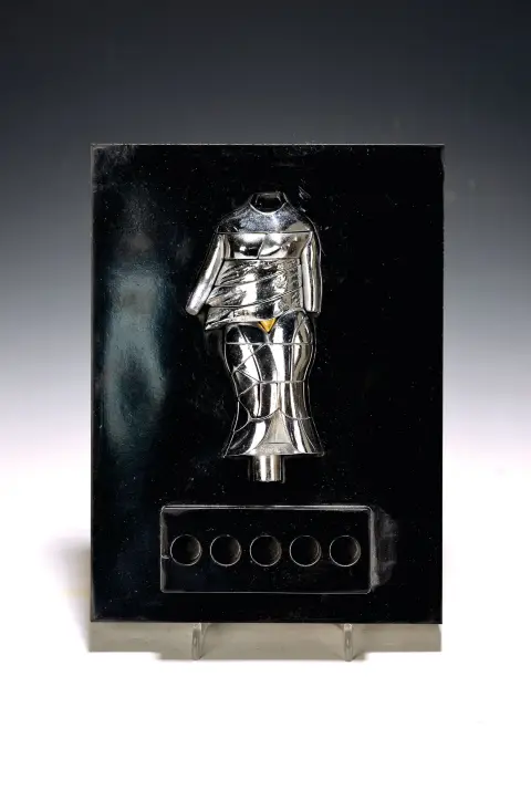 Miguel Berrocal, 1933-2006, sculpture, démontable en plusieurs pièces, La mini Cariatide ,