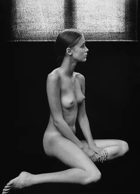 Günter Rössler, né en 1926, Lambda Color Print, Katrin D. année 1980, tirage 2006, avec