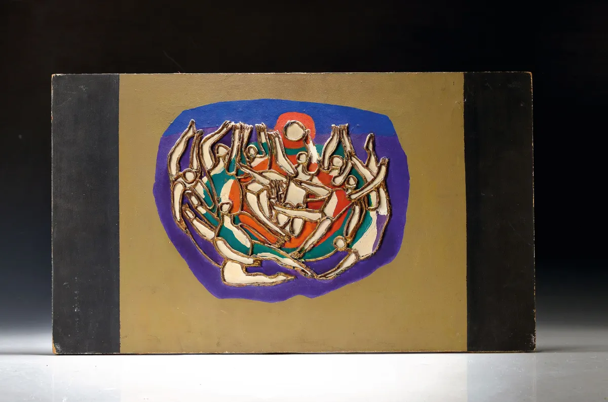Harry Maclean, 1908 Berlin-1994 Heidelberg, tableau matériel ou relief