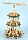 Pyramide de Noël "Erzgebirgische Volkskunst Seiffen"