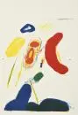 Antes, Horst, né en 1936 à Heppenheim – lithographie en couleurs, feuille 61 x 42 cm, "Sans titre", signée à la main, num. 78/100