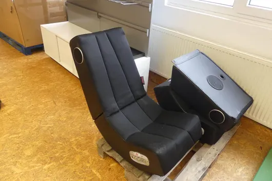 2x Music Rocker Sessel