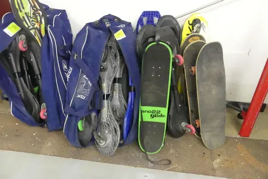 Konvolut Waveboards / Skateboards