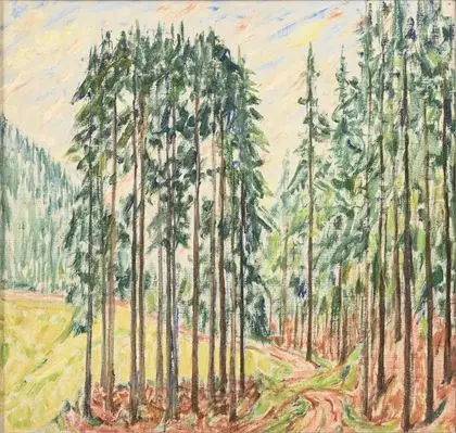 GERBIG, Alexander (1878 Suhl - 1948). Granveskov