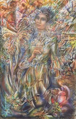 PETROV GLADKY, Vladimir（1948年生）。抽象女性肖像