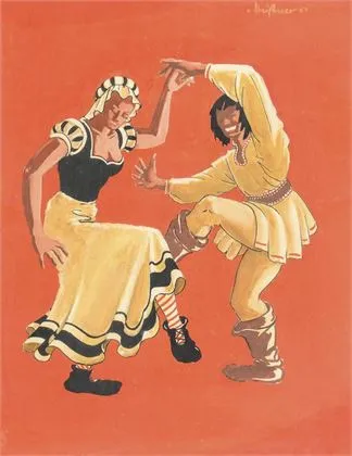 HEIßNER, Otto. Folkedans