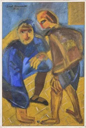 SCHUMACHER-SALIG, Ernst（1905年门兴格拉德巴赫 - 1963年柏林）。《Die Münze》