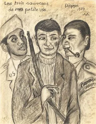 VOIGT, Bruno（1912年哥达 - 1988年东柏林）。三位救命恩人