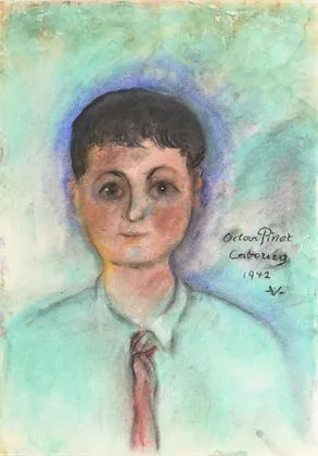 VOIGT, Bruno（1912年哥达 - 1988年东柏林）。Octave Pinet肖像