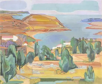 SCHULTZE-FROITZHEIM, Hannes (1904 Wuppertal-Elberfeld - 1995 Kiel). "Spanien"